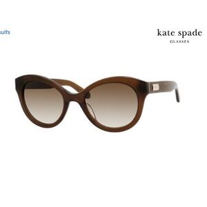Kate Spade CORDELIA/S Brown Cat Eye‎ Sunglasses Gradient Lenses